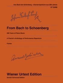 From Bach to Schoenberg for Piano published by Wiener Urtext